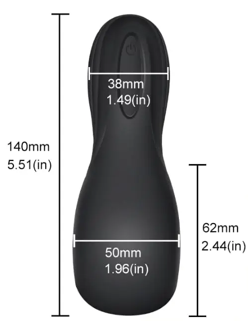 เครื่องนวดจู๋ปากปลาวาฬ3 ขนาด